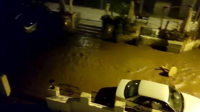 Muğla’da sağanak: Dereler taştı, evler su altında kaldı