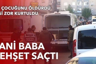 Diyarbakır’da baba cinnet getirdi: 1 ölü 2 yaralı