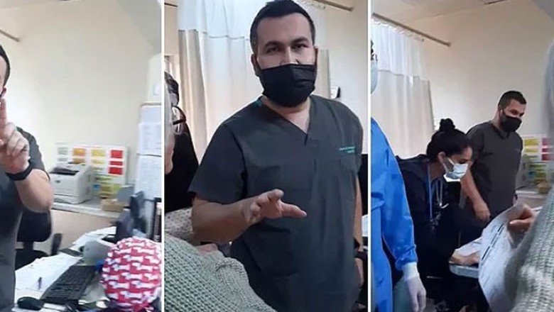 Hastanede ‘maske’ tartışması: ‘Cumhuriyet savcısıyla görüştük, takmamıza gerek yok’