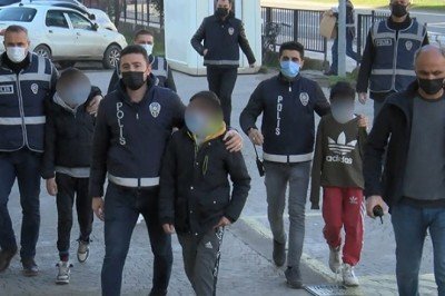 Ordu’da çaldıkları araçla İstanbul’da yakalanan 3 çocuk tutuklandı