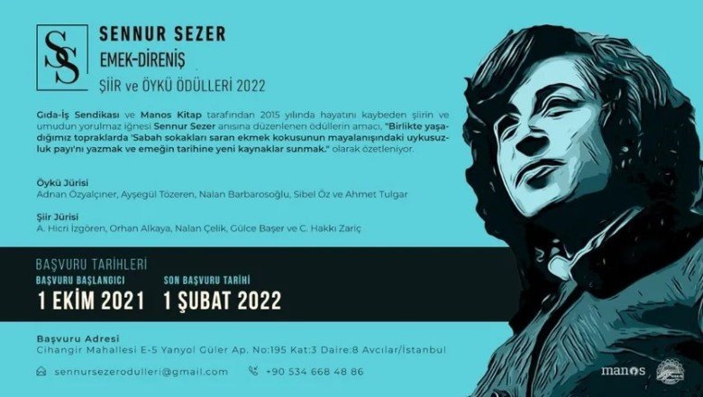 Sennur Sezer Emek-Direniş Şiir ve Öykü Ödülleri’ne başvurular başladı