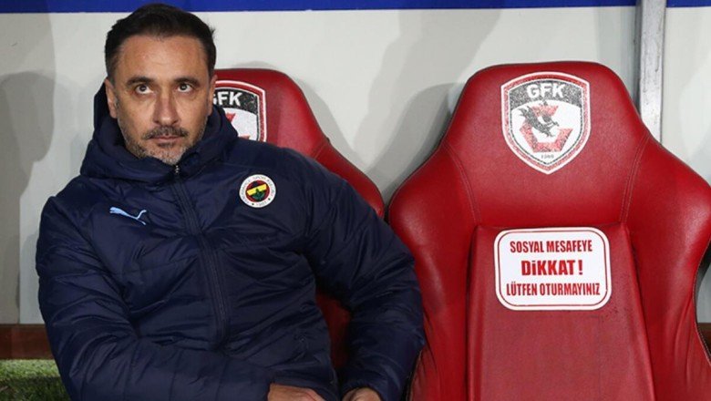 Fenerbahçe’de Vitor Pereira’dan istifa sorusuna yanıt! ‘Burada, gazetecilerle…’