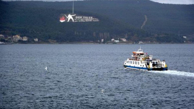 Gökçeada ve Bozcaada’ya feribot seferleri iptal edildi