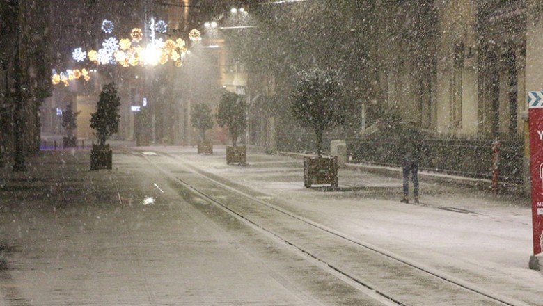 İstanbul Valiliği’nden kar uyarısı