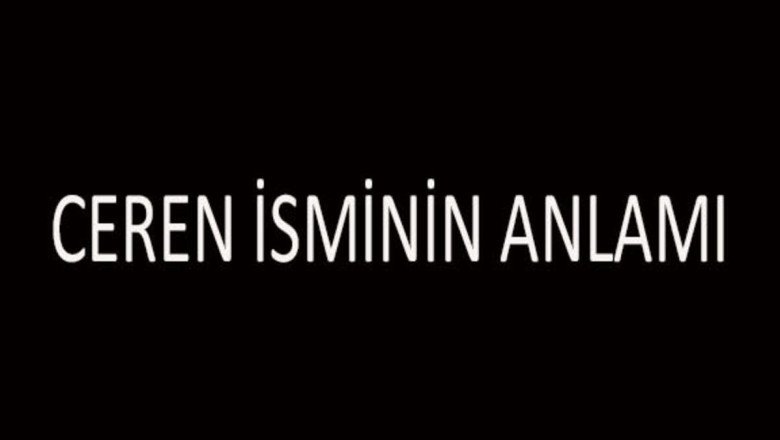 Ceren İsminin Anlamı Nedir? Ceren İsmi Kur'an'da Geçer Mi, Tdk Sözlük Anlamı Ne Demek?
