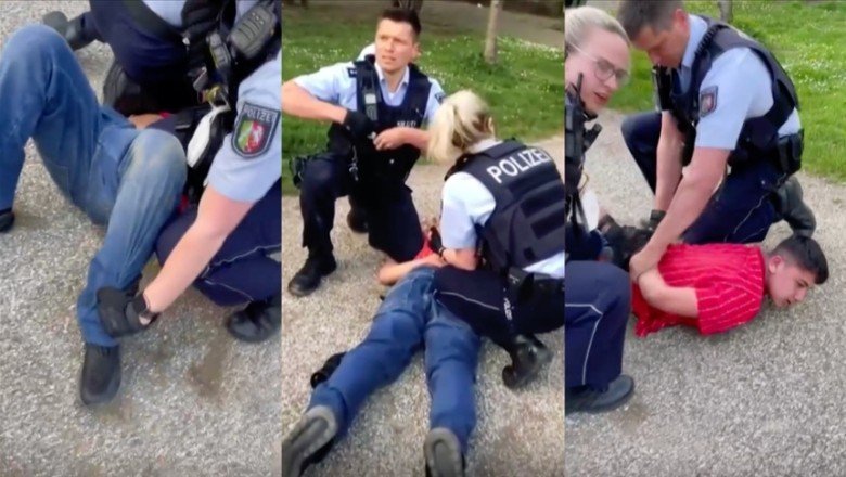 Almanya’da polislerin 13 yaşındaki Türk çocuğa sert müdahalesi tepki çekti